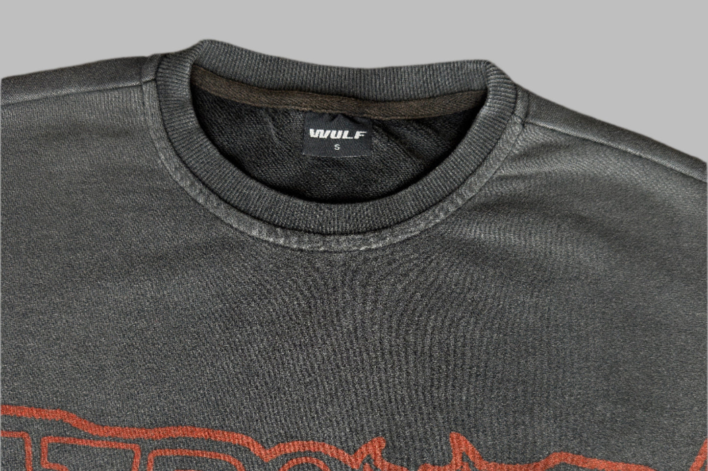 Introvert Wulf Grey Long Sleeve Tee